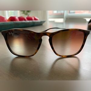 Ray-Ban Light Ray New Wayfarer Sunglasses in Matte Havana